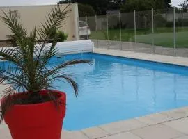gite sur la côte d'albâtre Piscine chauffée plein de charme Ganzeville Fécamp près d'Etretat le domaine de la roquette