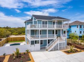Newly Built Luxury Home Near Beach with Pool and Spa, hotel em Corolla