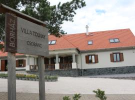 Villa Tolnay Vendégház, feriebolig i Gyulakeszi