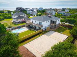 Ocean Views Pool Spa Volleyball Court Game Room, hotel in Southern Shores