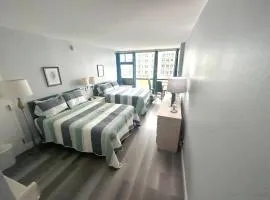 Oceanview Studio w/kitchen, pool, tiki bar