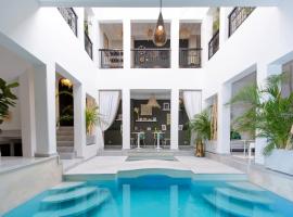Riad Al Rimal & Spa, khách sạn có bồn tắm nóng ở Marrakech