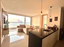 Apartamento Moderno y Lujoso con vista al Mar PISO19 - Cerca a la Ciudad Amurallada