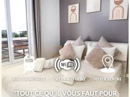 Hyper center - Proche RER & METRO - 3,4 people