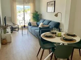 Apartamento Avigar con vistas a la montaña y piscina