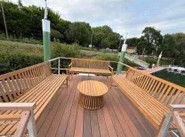 Agréable bateau sur la Marne le VIKING