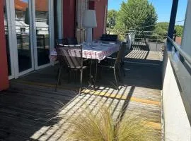 Toit terrasse à Andernos les Bains