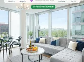 Central MK - Executive Hub Apartment - 2 Bedroom 2 Bathroom - Free Parking, Fast WIFI & Smart TV with Netflix by Yoko Property
