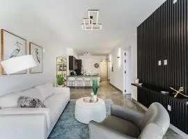 Modern 2BR Apt Near Hard Rock with Parking & Gym