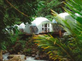 Glamping tent in Pelaga Eco Park