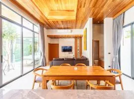 3 bedroom garden pool holiday villa