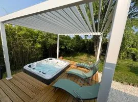 Maison de charme avec jacuzzi, vue sur Gordes à 5mn du centre du village