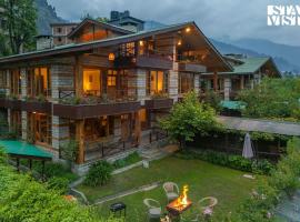 StayVista at Himalayan Retreat Luxury stay in Manali with Bonfire, BBQ and Mountain views, hotel in Manāli