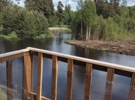 Peaceful Nature Cottage near Talsi with Hot Tub, Sauna & Pond, Camping Ives
