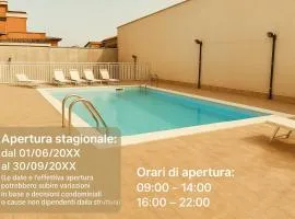 la casa di valeria con piscina