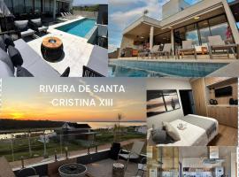 Casa Maravilhosa em Riviera Santa Cristina Xlll, ξενοδοχείο σε Paranapanema