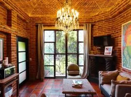 Enjoy AC in the Queen's Suite at Inn Ajijic