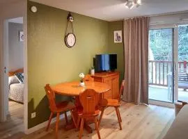 Appartement cosy à Saint-Lary-Soulan 28 m² avec piscine