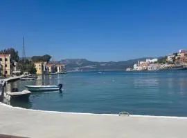 Island house meters from the waterfront