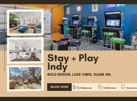 Stay & Play Indy- Indoor Fun - 5 Min to Downtown- Sleeps 10