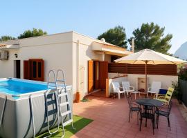 Green House con piscina privata 7 posti, hótel í Macari