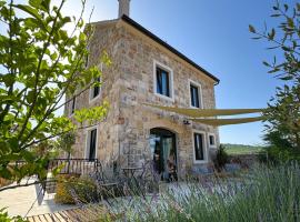 Villa &Scaron;jora - ''Autentic Dalmatian Stone Villa with Private Garden & BBQ'', casa de campo em Vrboska