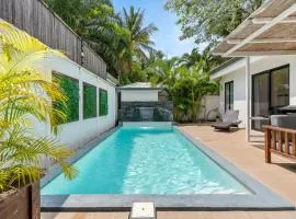 Stylish Modern Home with a Tranquil Outdoor Oasis, Spacious Open Floor Plan, and Private Swimming Pool
