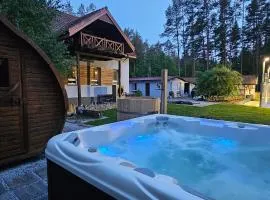 Las Warmegas - Luksusowy Dom Rozrywki z Jacuzzi,Sauna,Padel
