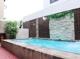 Casa 3 hab, piscina priv, parrilla bbq, parqueo, seguridad, vila v destinaci San Antonio