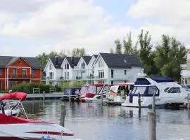 Terraced House by Lake Plau with Harbor Views, cleaning included