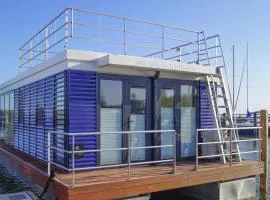 Houseboat in Ribnitz near Amber Museum, cleaning included
