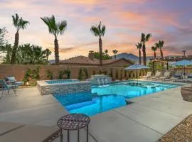 Private Pickleball Court Misters Hot Tub Pool Luxe La Quinta Home
