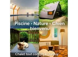 Chalet Séquoia 138 Nature, piscine et chien bienvenu à Durbuy