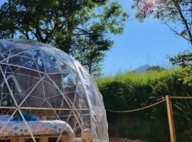 La bulle du Dévoluy, luxury tent in Le Dévoluy