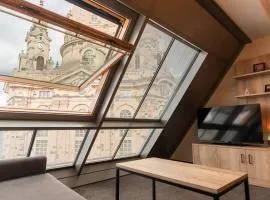 Familienapartment mit Panoramablick zur Frauenkirche
