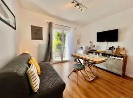Appartement rénové 2p 36m² à Quiberon - près plage, balcon ouest, tout équipé - FR-1-478-50