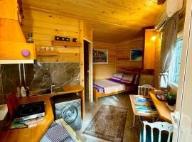 Wooden Beach Cabin For 2 Persons ,Gjiri Lalzit