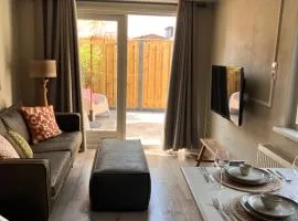 Beachhouse Noteboom, omheinde tuin