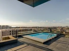 HostWise - Premium Flat with Balcony & Pool