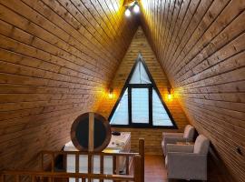 Qzen Bungalow, chal&eacute; alpino em Yomra