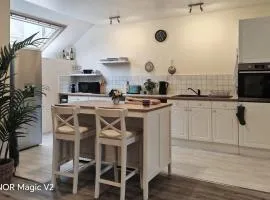 Cosy 1st floor loft apartment in Normandy