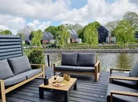 Luxurious detached water villa with jetty, cleaning included