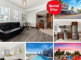 1BR SoBe Gem Rooftop Pool
