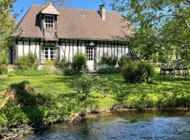 LA SELLERIE Charmante maison de campagne au milieu d'une ile, hôtel à Canehan