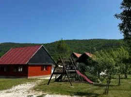 The grandfather's estate - wooden house