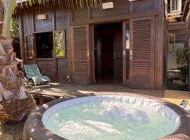 Chalet Bali, avec SPA et proche lagon