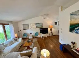 Walk to neighborhood lake