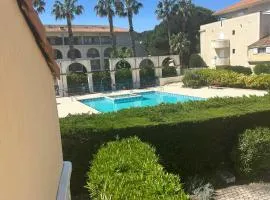 Petite maison climatisée 35 m2 avec piscine-Le Lavandou-plage 700 m