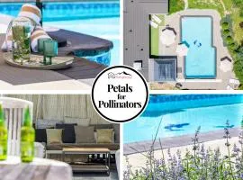 Petals 4 Pollinators Heated Pool Bbq Cabana