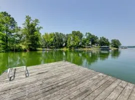 Boat Dock Family-Friendly Douglas Lake Home!